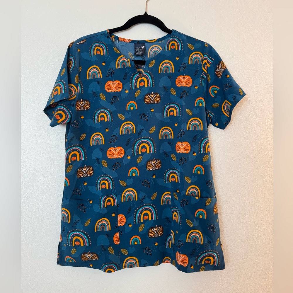 Zoe and Chloe scrub top